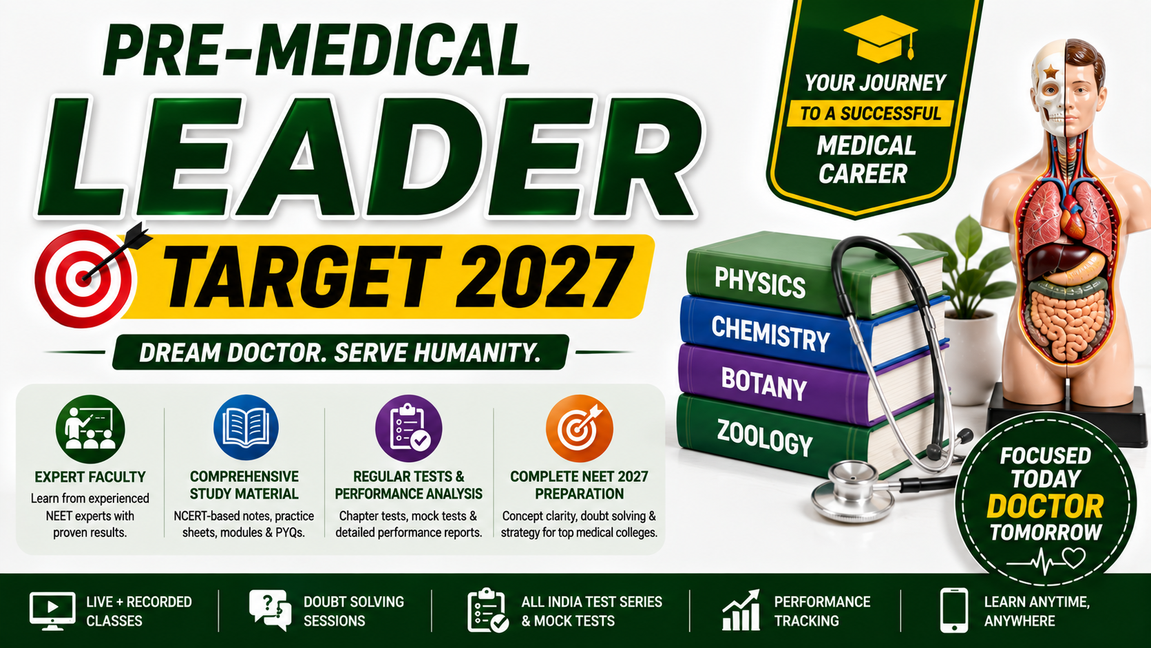 PRE-MEDICAL LEADER : TARGET 2027